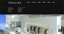 Desktop Screenshot of fragine.be